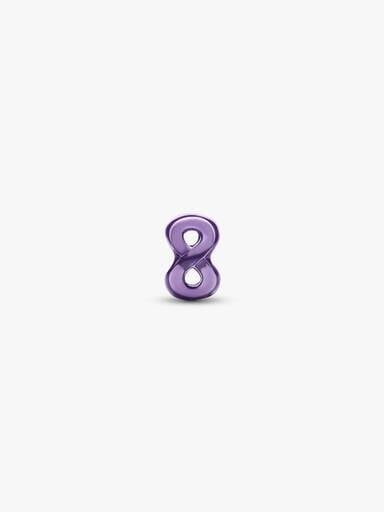 Purple Infinity Mini Charm