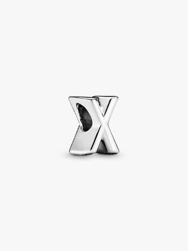 Letter X Alphabet Charm