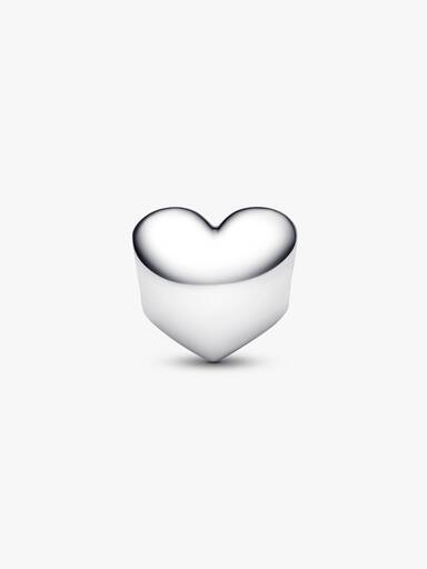 Engravable September Birthstone Heart Charm