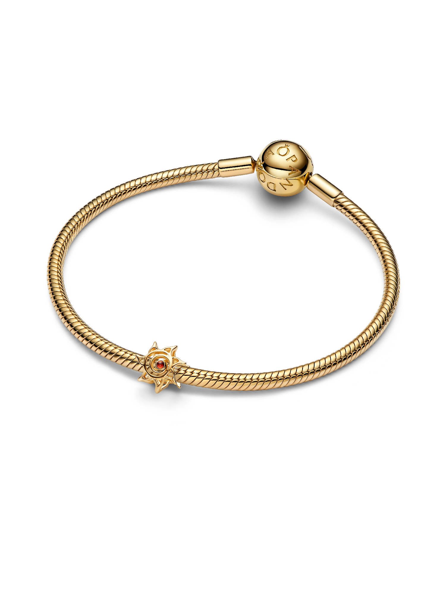 Sun Openwork Charm | Pendant | Gold plated | Pandora UK
