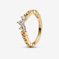 Regal Swirl Tiara Ring | Pandora UK