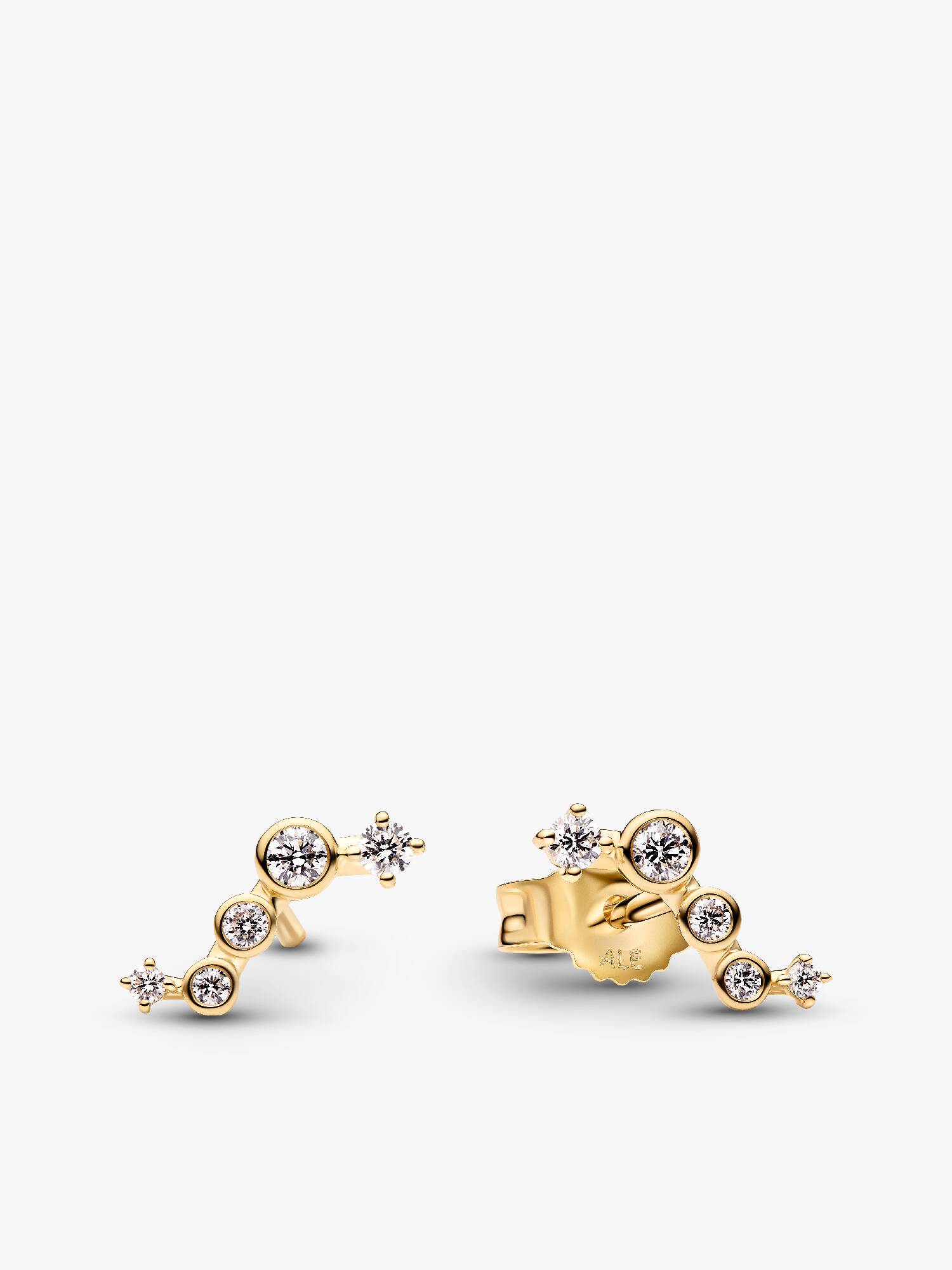 Pandora Era Lab-Grown Diamond Droplet Stud Earrings