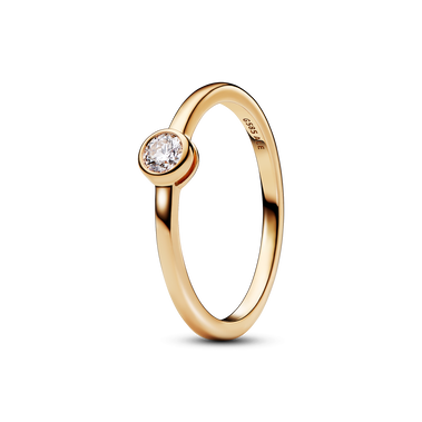 Pandora Era Bezel 14k Gold Lab-grown Diamond Ring