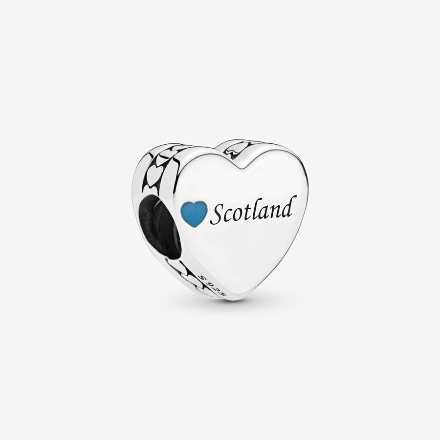 Scotland Love Heart Charm image number 0