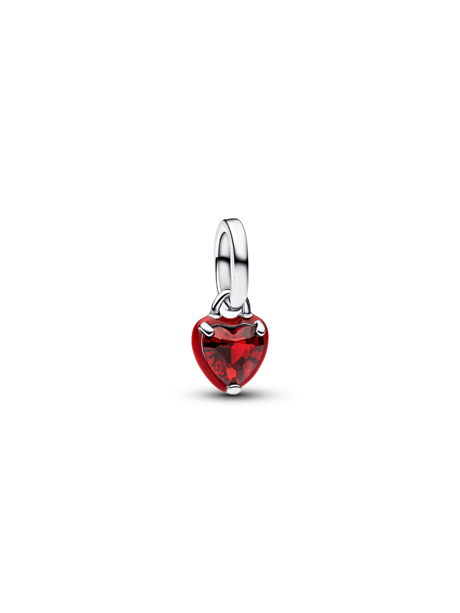 Red Chakra Heart Mini Dangle Charm