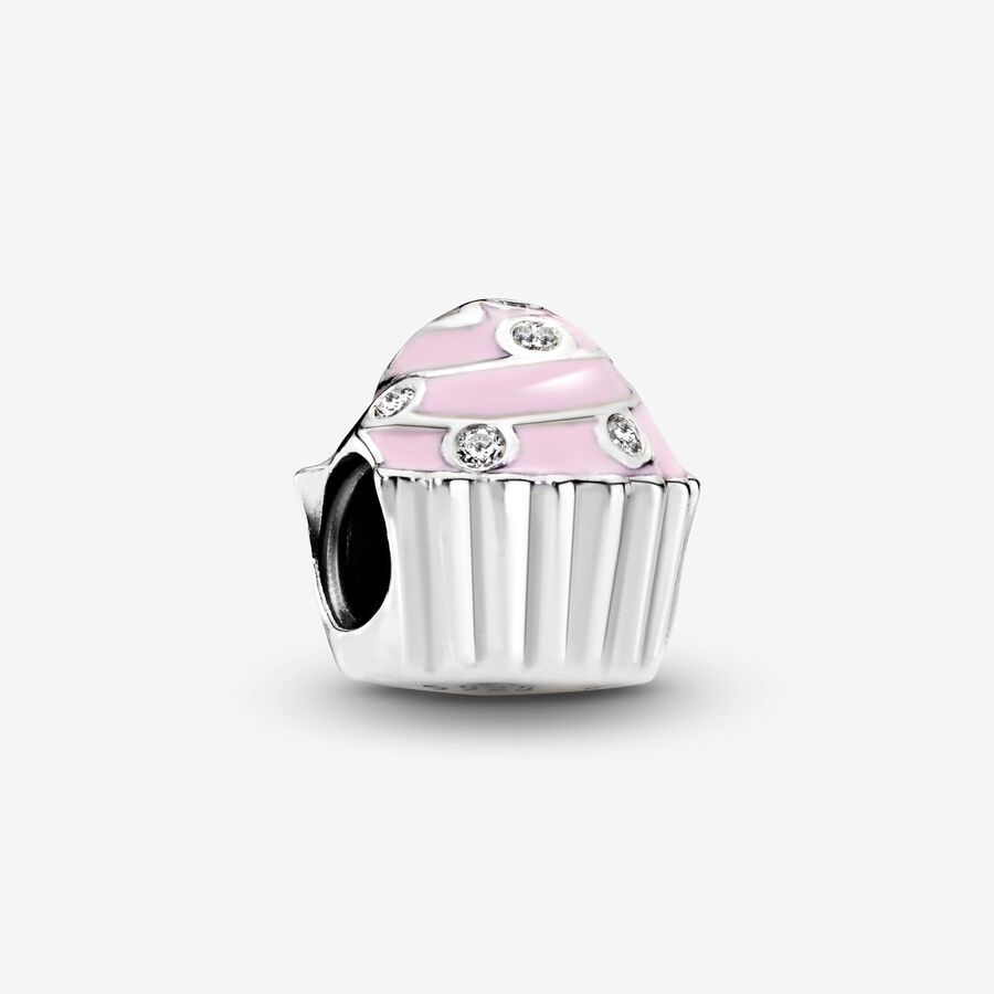Pink Cupcake Charm image number 0