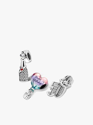 50th Birthday Charm Gift Set