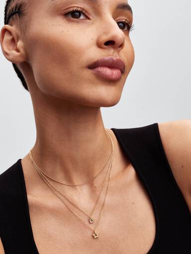 Pandora Talisman 14k Gold Lab-grown Diamond Pavé Heart Pendant Necklace