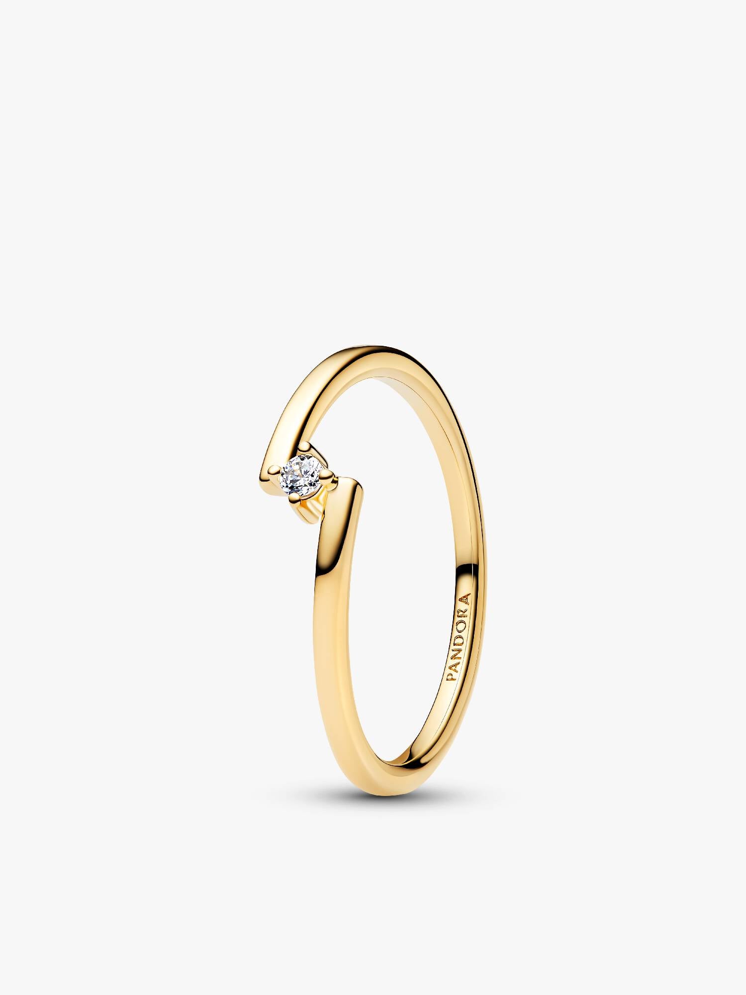 Split Solitaire Ring
