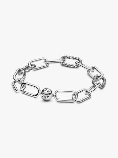 Pandora ME Round Clasp Medium-Link Chain Bracelet