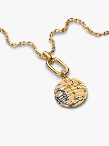 Scorpio Oversized Talisman Pendant Necklace