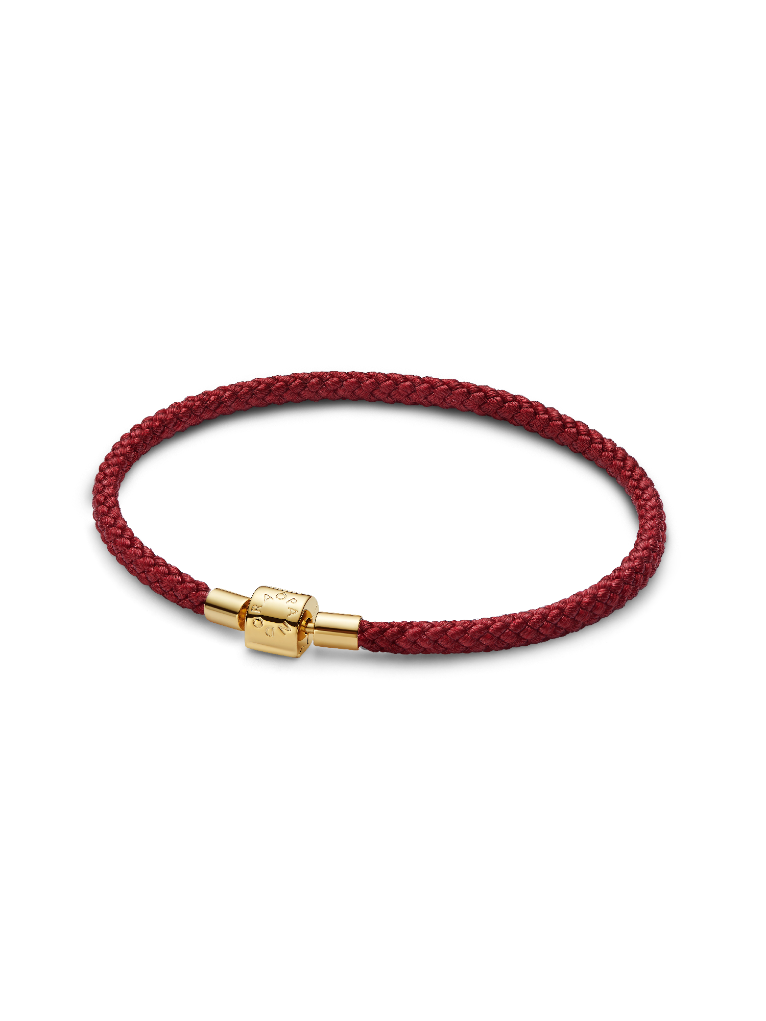 Shimmering Red Cord Bracelet