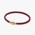 Shimmering Red Cord Bracelet Shimmering Red Cord Bracelet