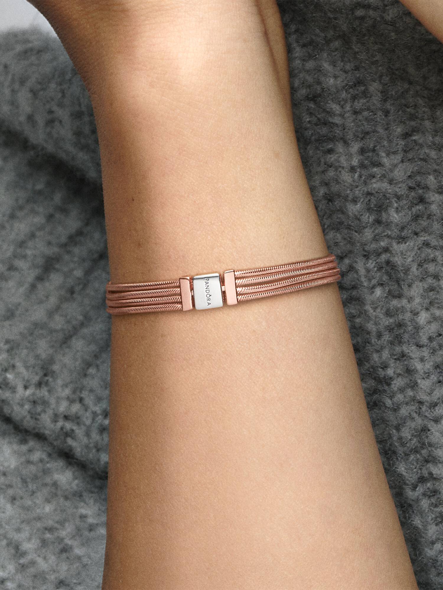 Pandora Reflexions Multi Snake Chain Bracelet