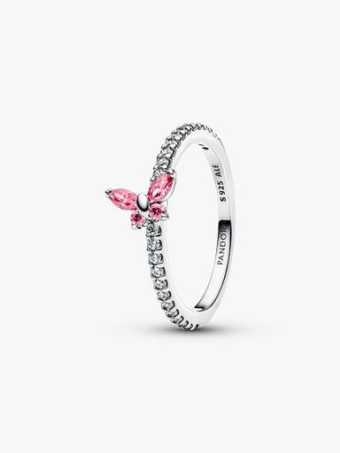 Sparkling Butterfly Ring