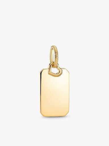 14k Gold-Plated Engravable Pendant Gift Set