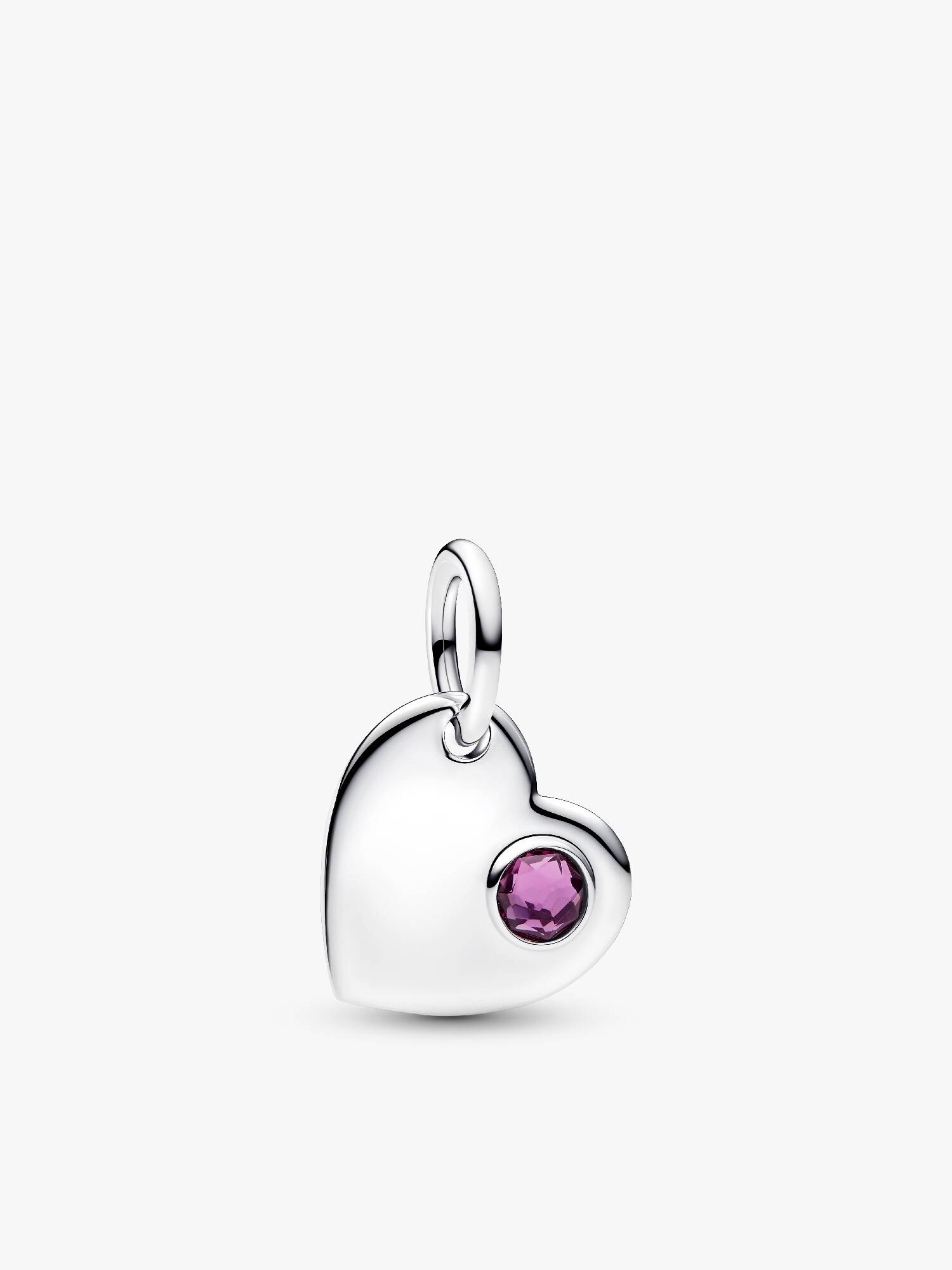 February Heart Dangle Charm