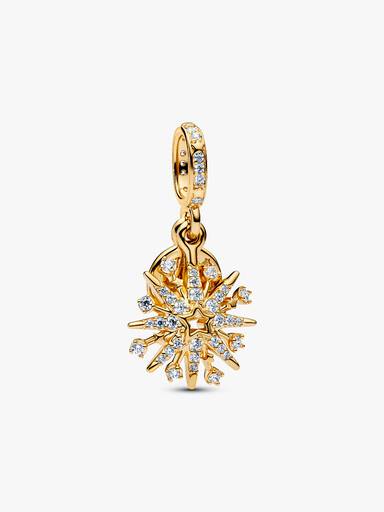 Sparkling Firework Double Dangle Charm