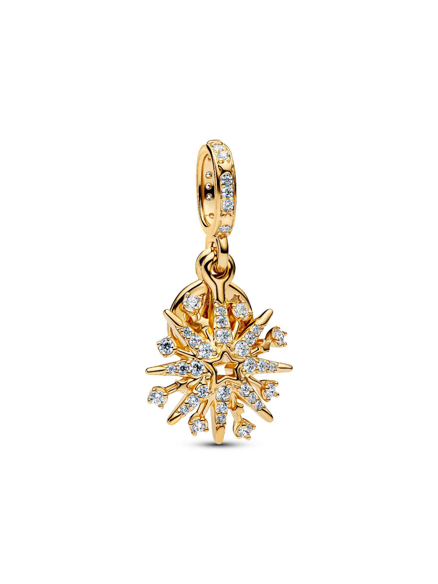 Sparkling Firework Double Dangle Charm