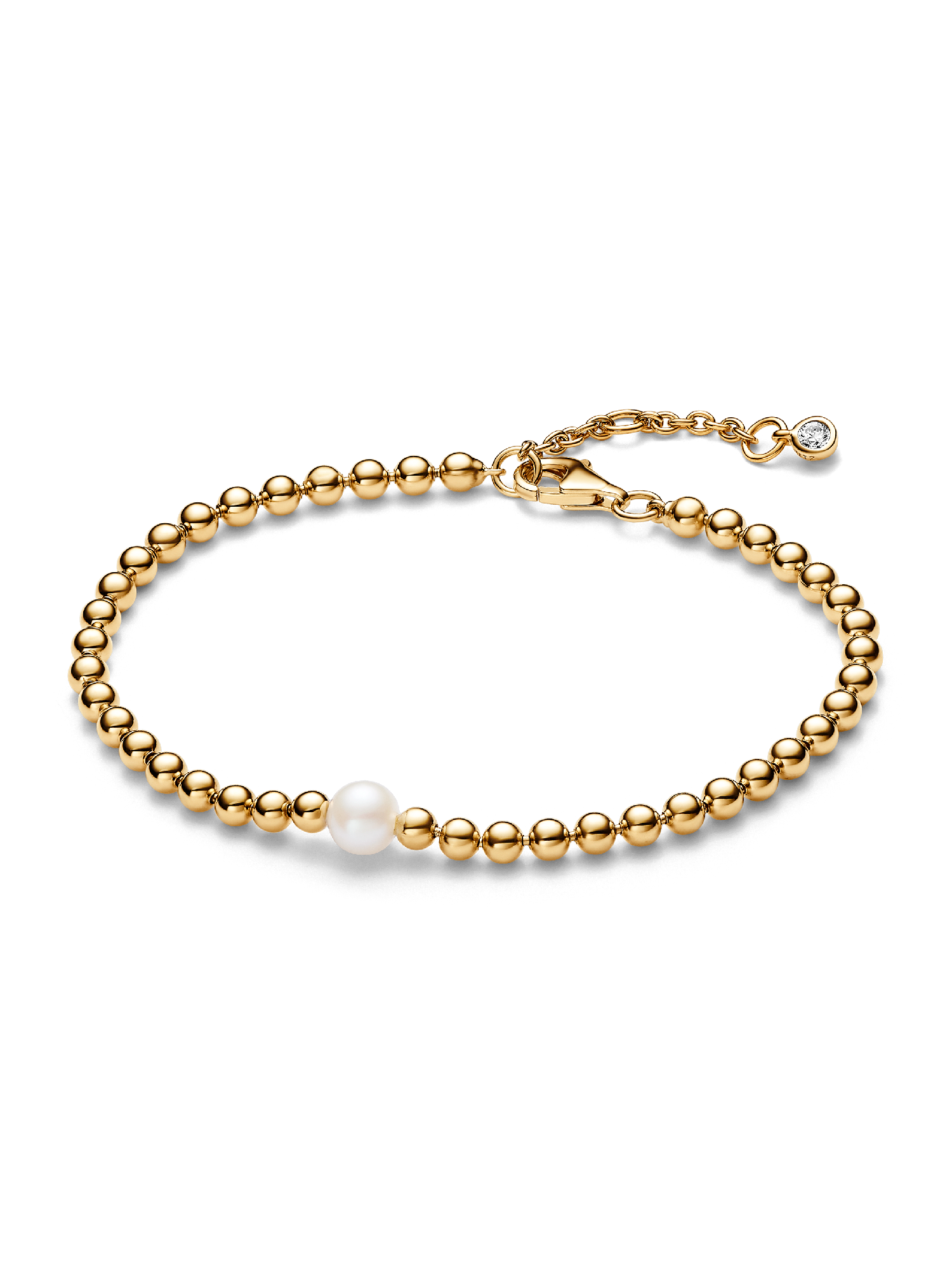 Treated Freshwater Cultured Pearl & Beads Bracelet