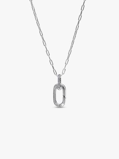 Openable Link Pendant Necklace