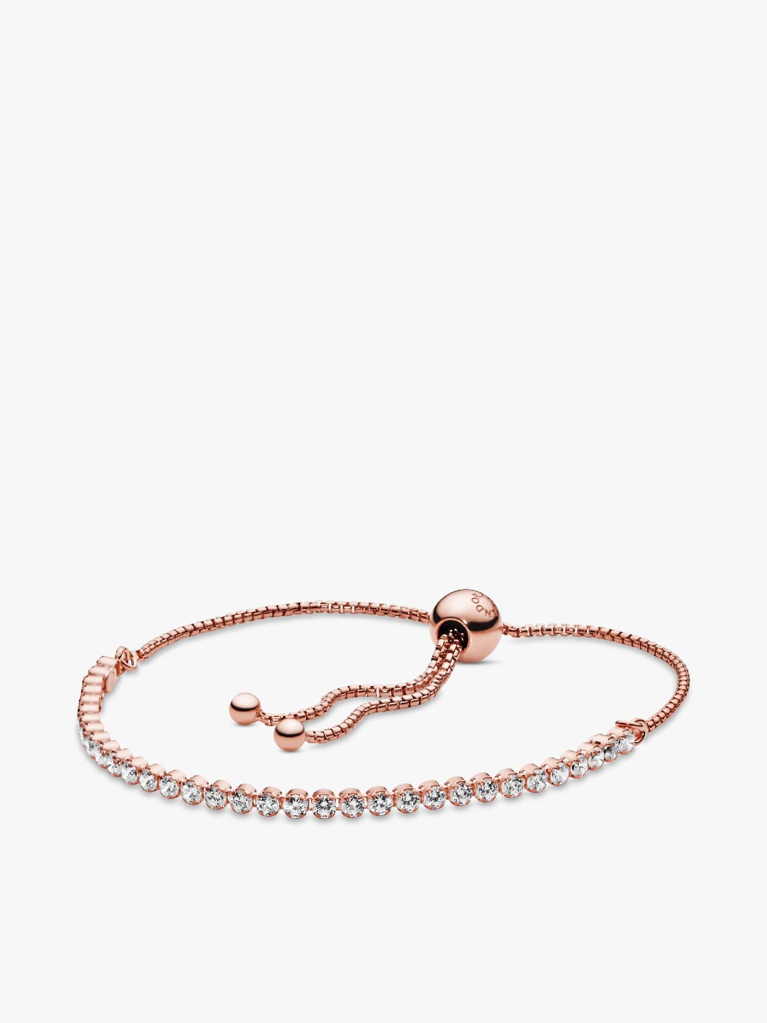 Sparkling Slider Tennis Bracelet