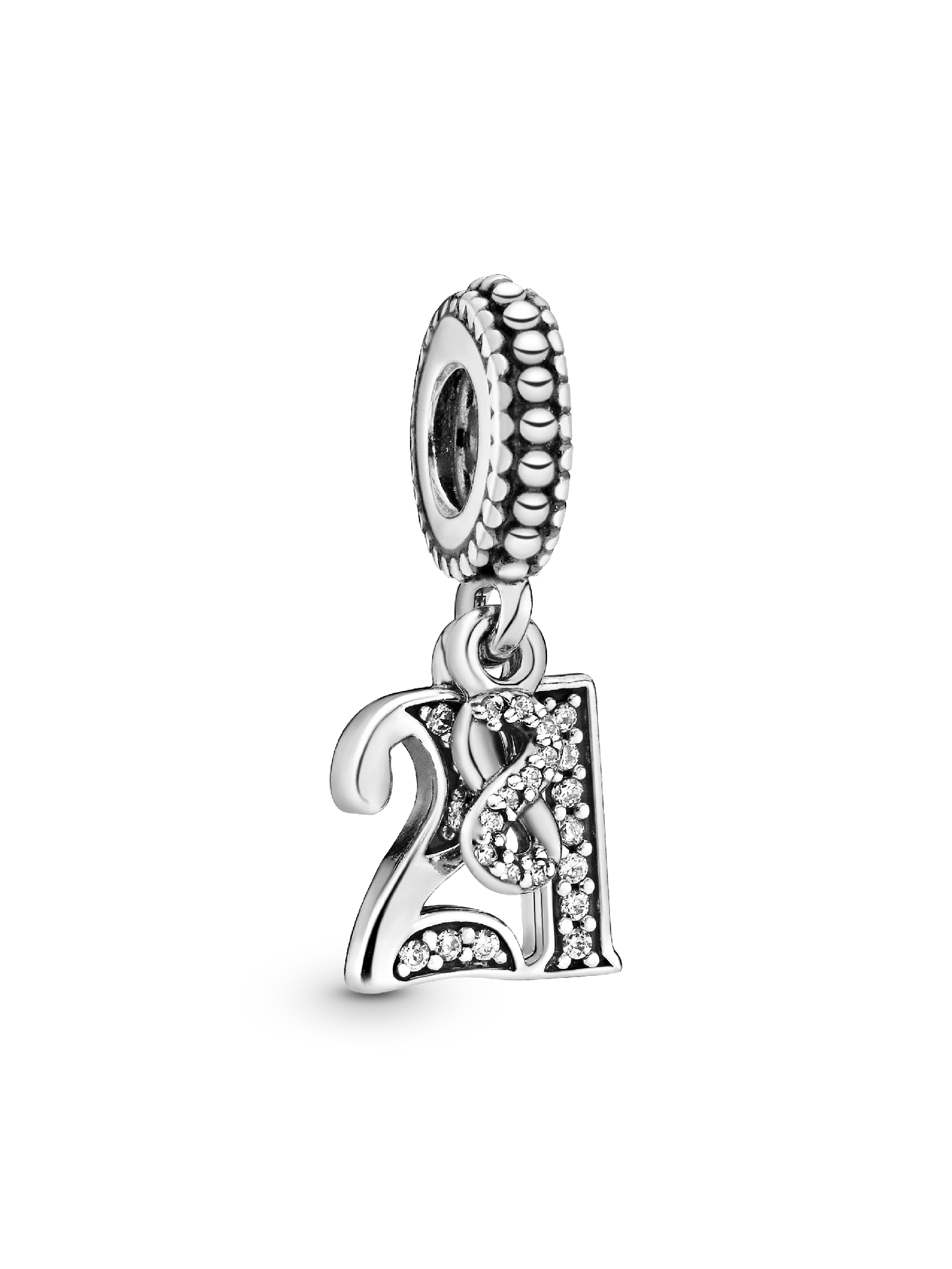 21st Celebration Dangle Charm