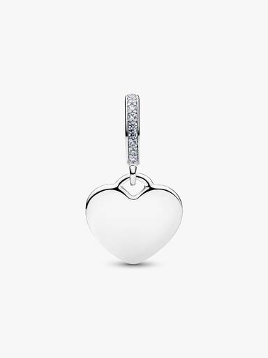 Engravable Ireland Heart Dangle Charm