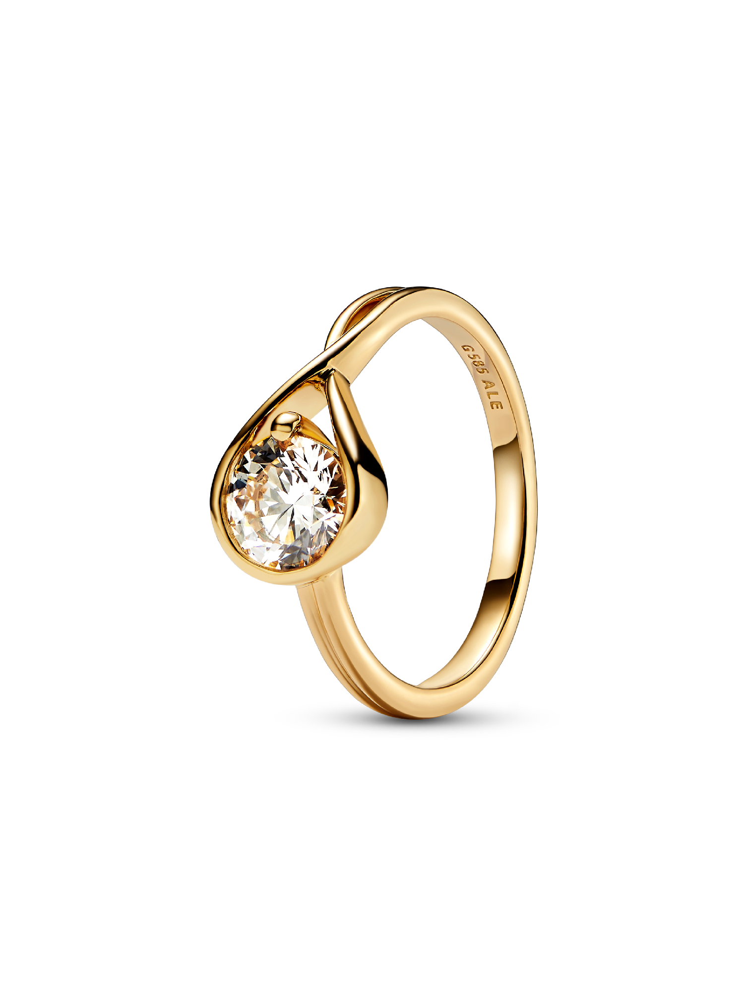 Pandora Infinite 14k Gold Lab-grown Diamond Ring