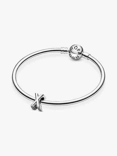 Letter X Alphabet Charm