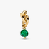 May Birthstone Eternity Circle Dangle Charm May Birthstone Eternity Circle Dangle Charm