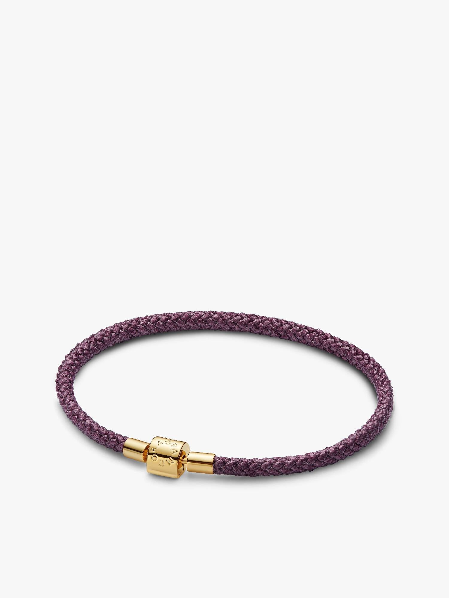 Shimmering Purple Cord Bracelet