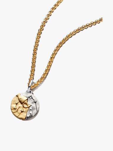 Aquarius Talisman Pendant Necklace