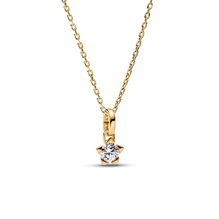 Pandora Talisman 14k Gold Lab-grown Diamond Star Pendant Necklace