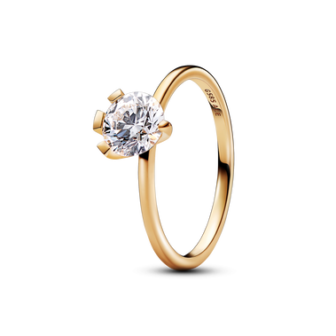 Pandora Nova 14k Gold Lab-grown Diamond Ring