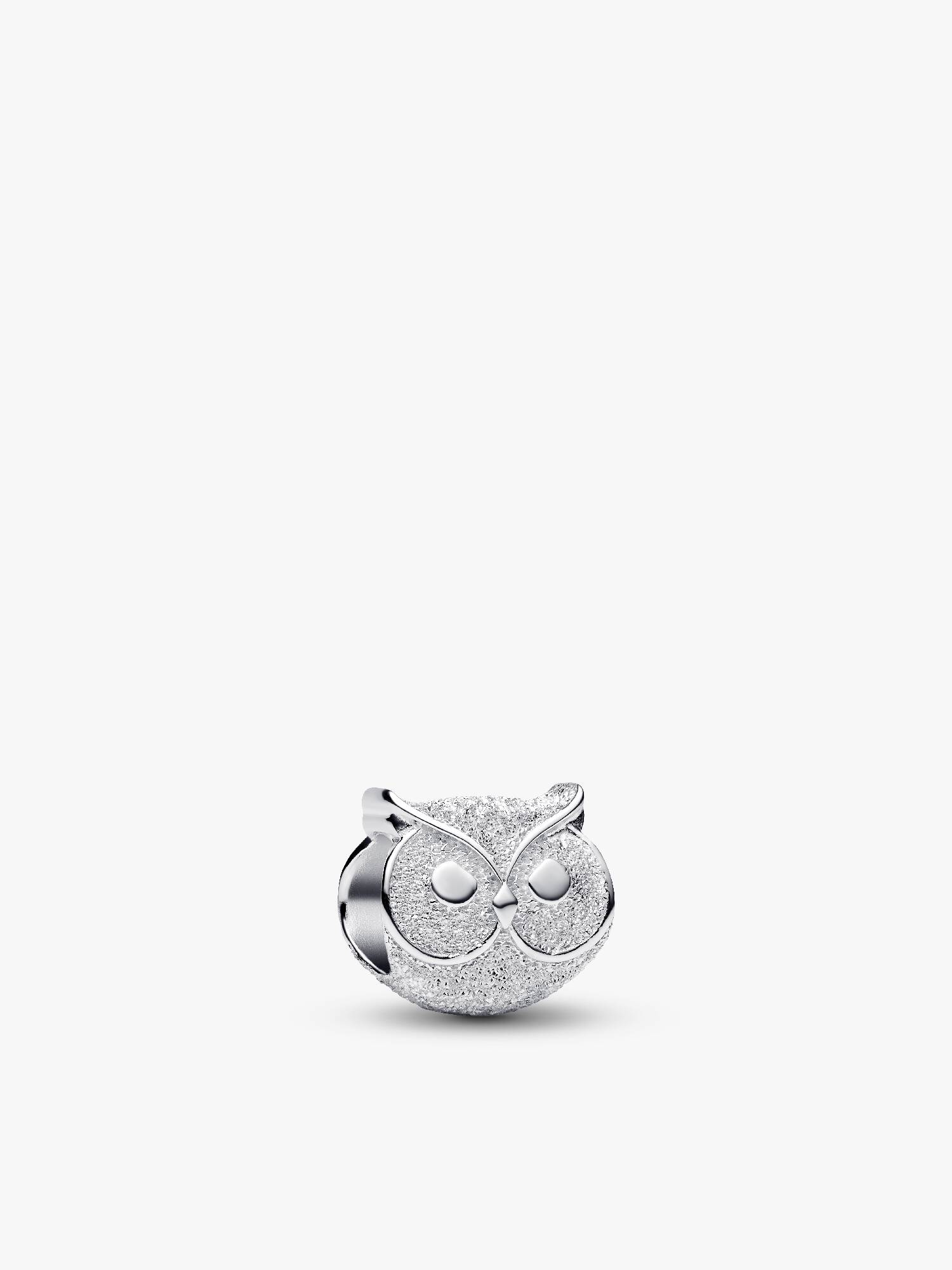 Textured Owl Mini Charm
