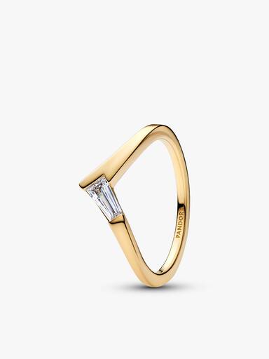 Tiara Baguette Stacking Ring Set