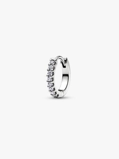 Pandora Era Lab-Grown Diamond Pavé Hoop Single Earring