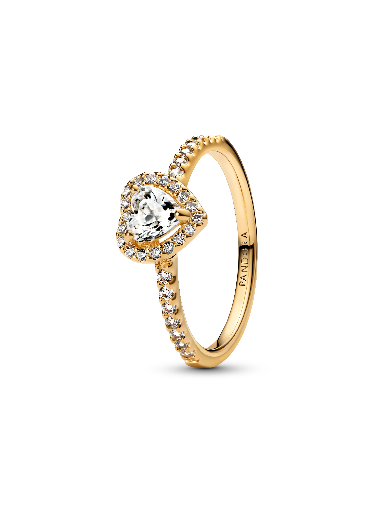 Elevated Heart Ring