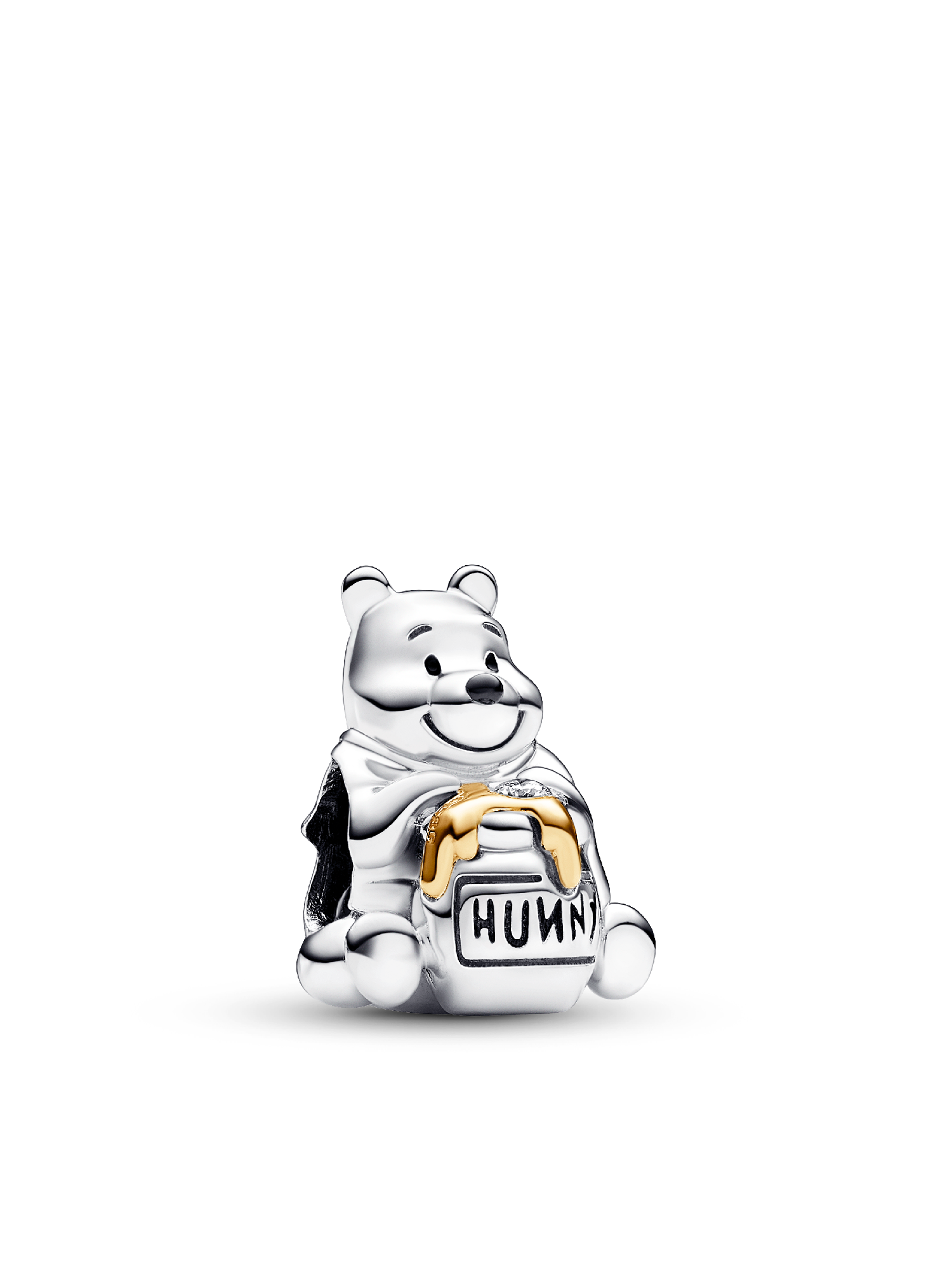 Disney 100th Anniversary Winnie the Pooh Lab-grown Diamond Charm ...