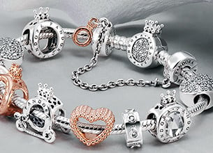 Charms | Sterling Silver, Gold and Rose Gold | Pandora UK